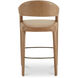 Martens 42.9 inch Brown Bar Stool